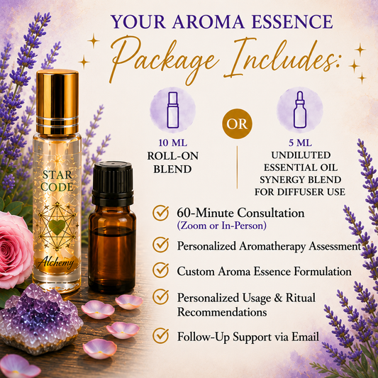 Aroma Essence aromatherapy consultation package — STAR CODE Alchemy Sedona