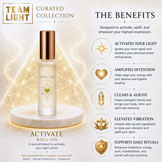 Team Light Activate Roll-On benefits — STAR CODE Alchemy Sedona