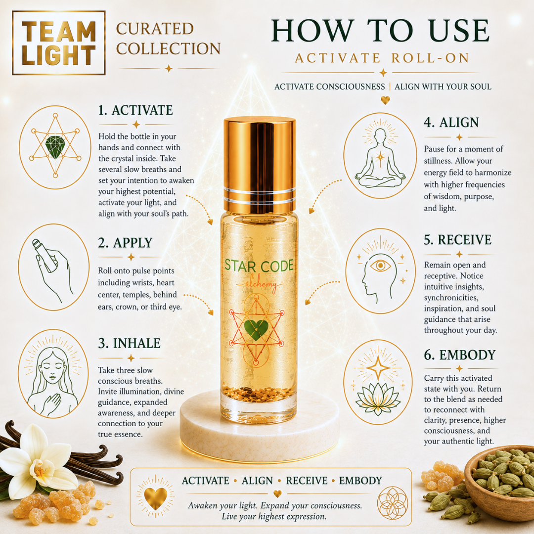 Team Light Activate Roll-On how to use — STAR CODE Alchemy
