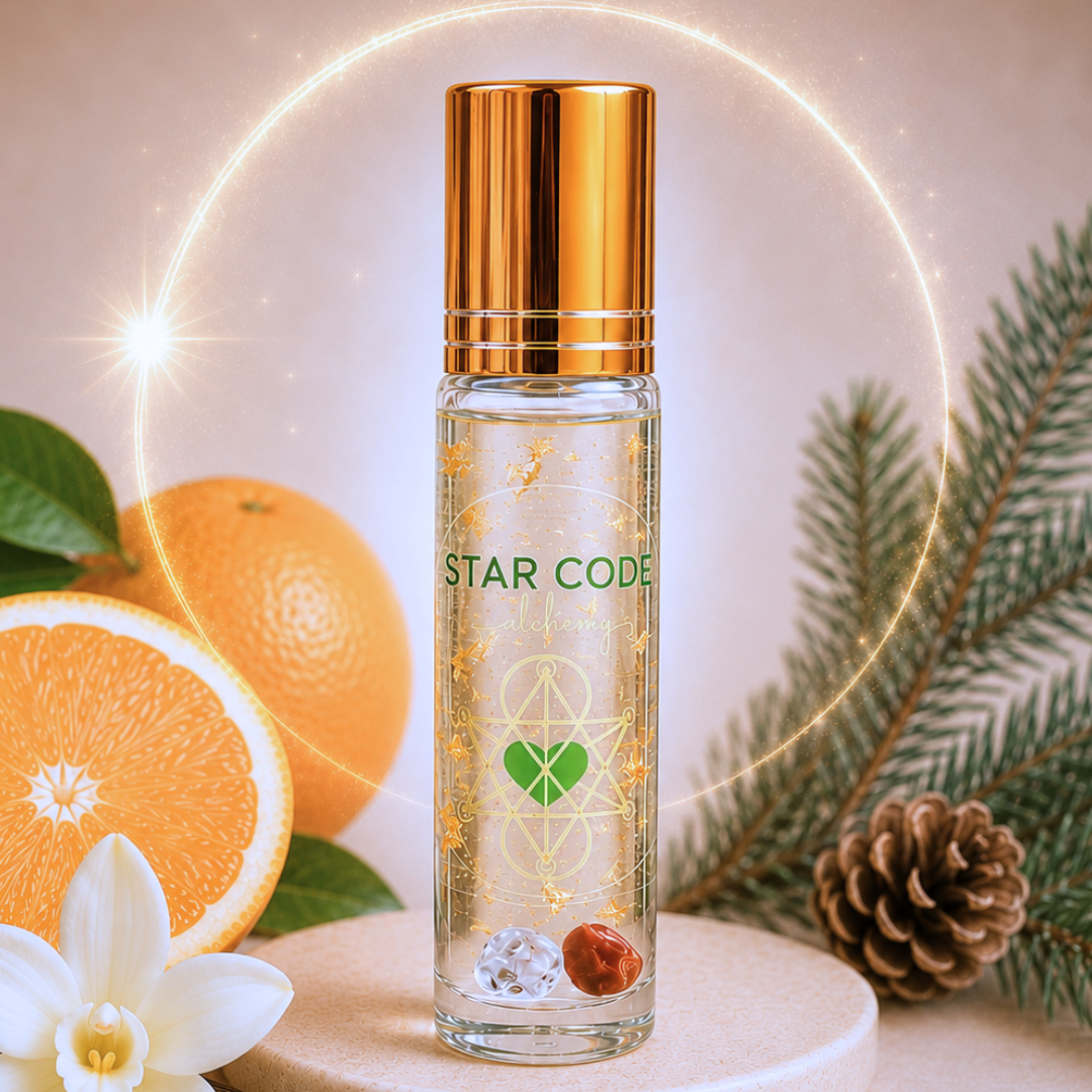 Calm essential oil roll-on blend — STAR CODE Alchemy Sedona