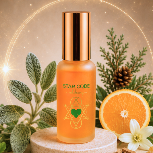 Cosmic Contact botanical mist spray — STAR CODE Alchemy Sedona