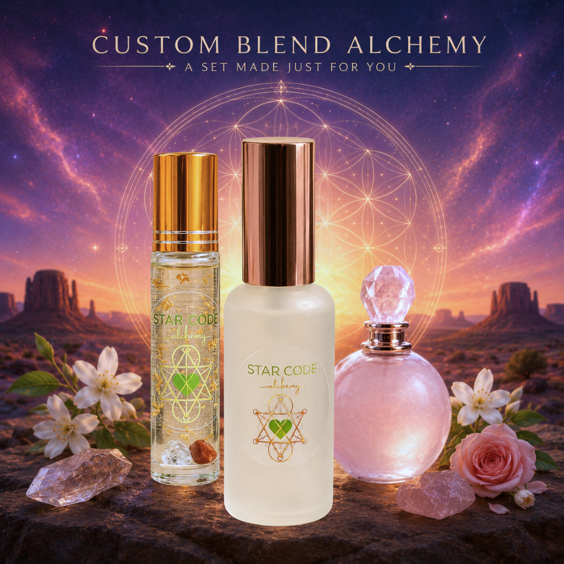 Custom alchemy blend set — STAR CODE Alchemy Sedona