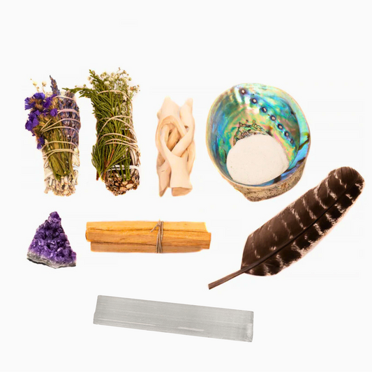  Deluxe lavender crystal sage smudge kit — STAR CODE Alchemy Sedona