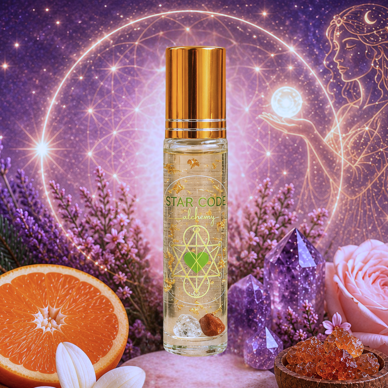  Galactic Goddess essential oil roll-on — STAR CODE Alchemy Sedona