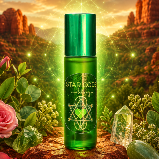  Heart Chakra essential oil roll-on — STAR CODE Alchemy Sedona