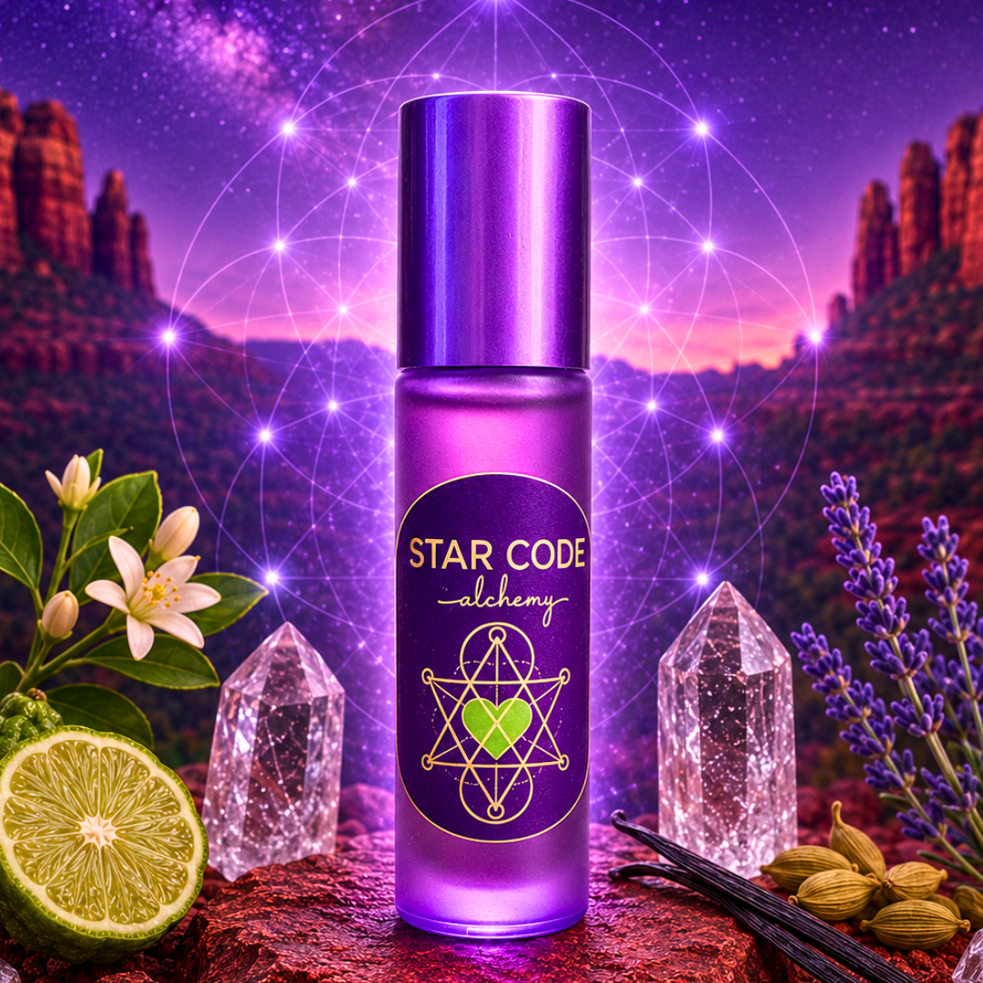 Third Eye Chakra essential oil roll-on — STAR CODE Alchemy Sedona