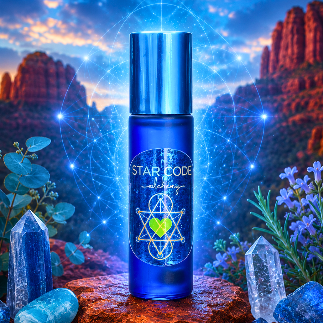  Throat Chakra essential oil roll-on — STAR CODE Alchemy Sedona