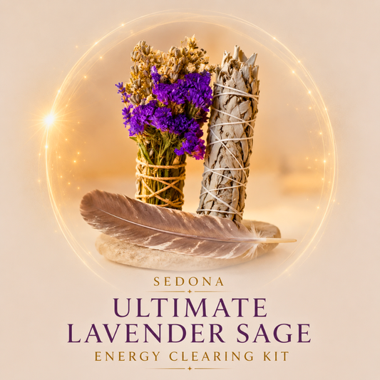  Ultimate lavender sage Sedona smudge kit — STAR CODE Alchemy